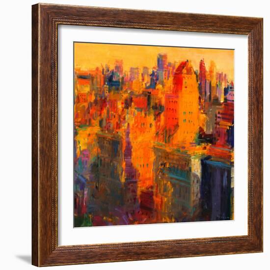 Manhattan, 2011-Peter Graham-Framed Giclee Print