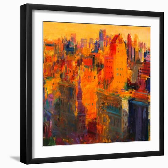 Manhattan, 2011-Peter Graham-Framed Giclee Print