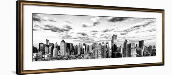 Manhattan at Sunset, Times Square and 42 Street, Midtown Manhattan, New York-Philippe Hugonnard-Framed Photographic Print