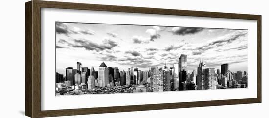 Manhattan at Sunset, Times Square and 42 Street, Midtown Manhattan, New York-Philippe Hugonnard-Framed Photographic Print