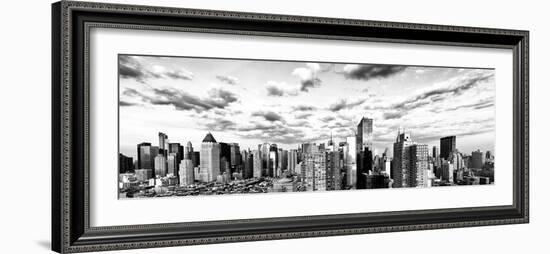 Manhattan at Sunset, Times Square and 42 Street, Midtown Manhattan, New York-Philippe Hugonnard-Framed Photographic Print