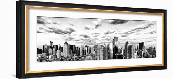 Manhattan at Sunset, Times Square and 42 Street, Midtown Manhattan, New York-Philippe Hugonnard-Framed Photographic Print