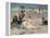Manhattan Beach-Edward Henry Potthast-Framed Premier Image Canvas