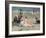 Manhattan Beach-Edward Henry Potthast-Framed Premium Giclee Print