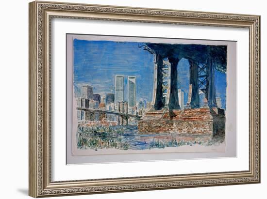 Manhattan Bridge, 1997-Anthony Butera-Framed Giclee Print