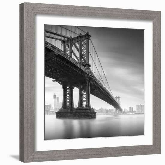 Manhattan Bridge 1-Moises Levy-Framed Photographic Print