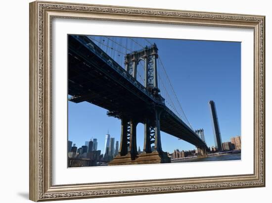 Manhattan Bridge, 2020, ( Photograph)-Anthony Butera-Framed Giclee Print