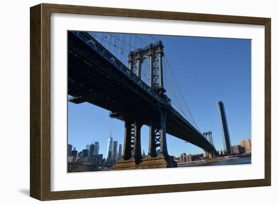 Manhattan Bridge, 2020, ( Photograph)-Anthony Butera-Framed Giclee Print