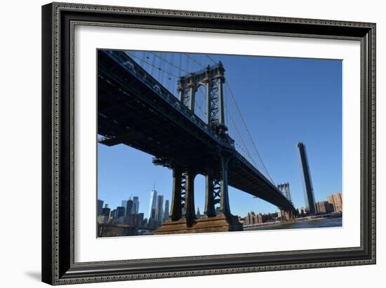 Manhattan Bridge, 2020, ( Photograph)-Anthony Butera-Framed Giclee Print