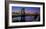 Manhattan Bridge and Skyline II-Richard Berenholtz-Framed Art Print