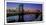 Manhattan Bridge and Skyline II-Richard Berenholtz-Mounted Art Print