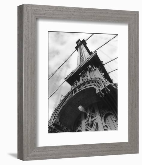 Manhattan Bridge Detail-Christopher Bliss-Framed Giclee Print