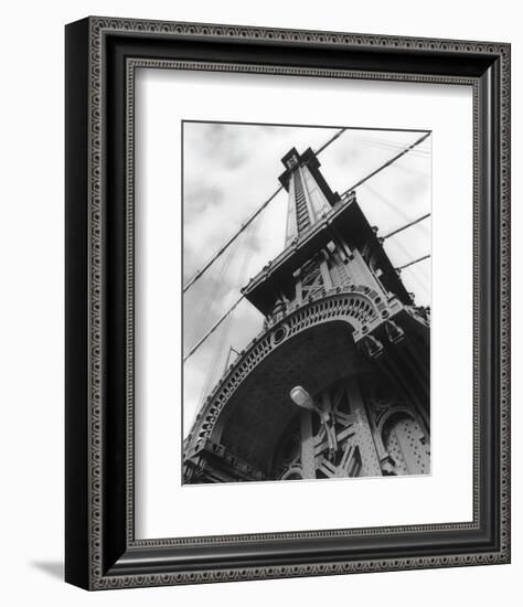 Manhattan Bridge Detail-Chris Bliss-Framed Art Print