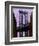 Manhattan Bridge, Empire State Building, New York City, USA-Alan Schein-Framed Photographic Print