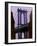 Manhattan Bridge, Empire State Building, New York City, USA-Alan Schein-Framed Photographic Print