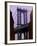 Manhattan Bridge, Empire State Building, New York City, USA-Alan Schein-Framed Photographic Print