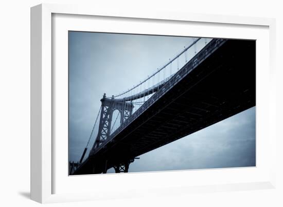 Manhattan Bridge I-Erin Berzel-Framed Photographic Print