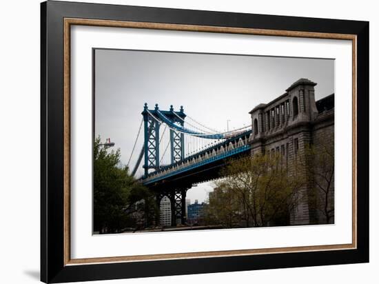 Manhattan Bridge II-Erin Berzel-Framed Photographic Print