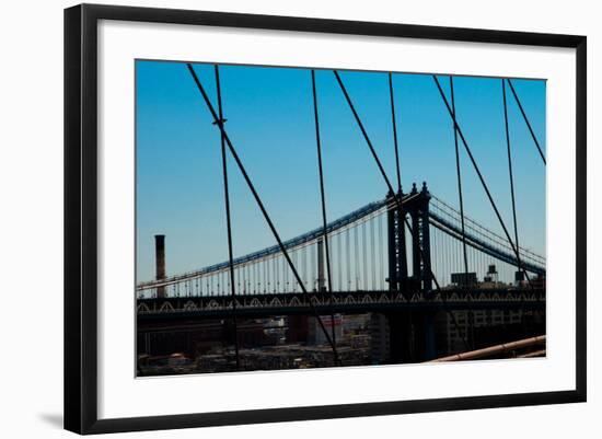 Manhattan Bridge IV-Erin Berzel-Framed Photographic Print