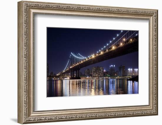 Manhattan Bridge, New York City-Paul Souders-Framed Photographic Print