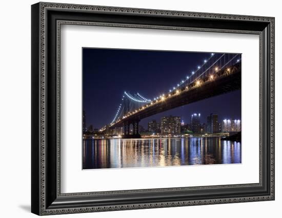 Manhattan Bridge, New York City-Paul Souders-Framed Photographic Print