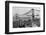 Manhattan Bridge under Construction-null-Framed Photographic Print