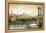 Manhattan Bridge View-Matthew Daniels-Framed Stretched Canvas