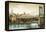 Manhattan Bridge View-Matthew Daniels-Framed Stretched Canvas