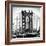 Manhattan Bridge with the Empire State Building Center from Brooklyn Bridge-Philippe Hugonnard-Framed Photographic Print