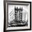 Manhattan Bridge with the Empire State Building Center from Brooklyn Bridge-Philippe Hugonnard-Framed Photographic Print