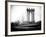 Manhattan Bridge with the Empire State Building from Brooklyn Bridge-Philippe Hugonnard-Framed Photographic Print