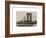 Manhattan Bridge with the Empire State Building from Brooklyn Bridge-Philippe Hugonnard-Framed Art Print