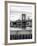 Manhattan Bridge with the Empire State Building from Brooklyn-Philippe Hugonnard-Framed Photographic Print