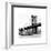 Manhattan Bridge with Tug Boat-Erin Clark-Framed Giclee Print