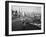 Manhattan Bridge with Twin Towers-null-Framed Photographic Print