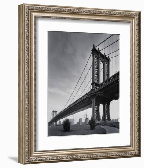 Manhattan Bridge-Christopher Bliss-Framed Giclee Print