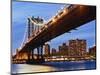 Manhattan Bridge-Rudy Sulgan-Mounted Photographic Print