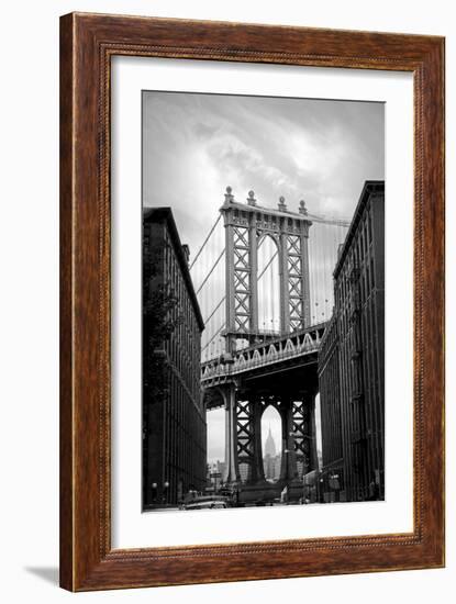 Manhattan Bridge-Jessica Jenney-Framed Giclee Print