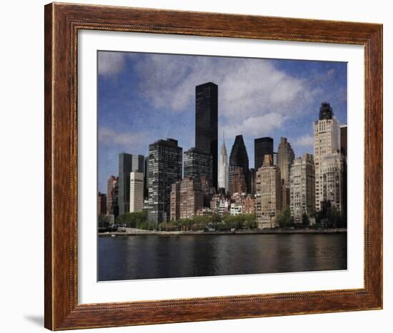 Manhattan Calm-Pete Kelly-Framed Giclee Print