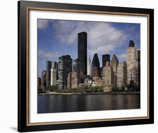 Manhattan Calm-Pete Kelly-Framed Giclee Print