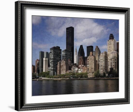 Manhattan Calm-Pete Kelly-Framed Giclee Print