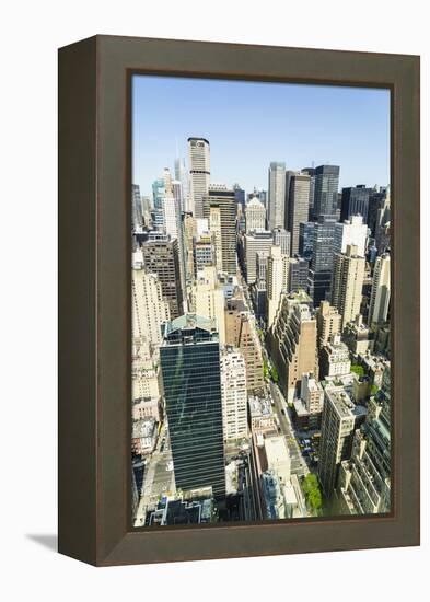 Manhattan canyons, New York City, United States of America, North America-Fraser Hall-Framed Premier Image Canvas