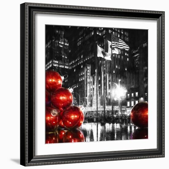 Manhattan Christmas II-Philippe Hugonnard-Framed Giclee Print