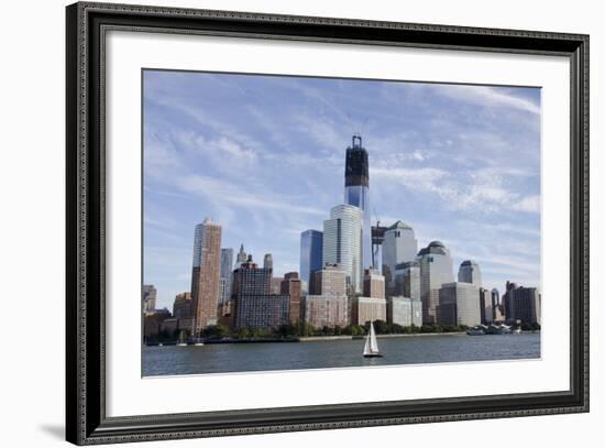 Manhattan City Skyline, New York, New York, USA-Cindy Miller Hopkins-Framed Photographic Print