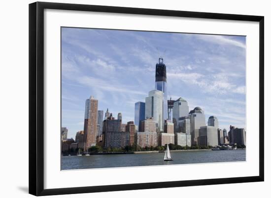 Manhattan City Skyline, New York, New York, USA-Cindy Miller Hopkins-Framed Photographic Print