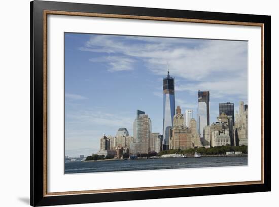 Manhattan City Skyline, New York, New York, USA-Cindy Miller Hopkins-Framed Photographic Print