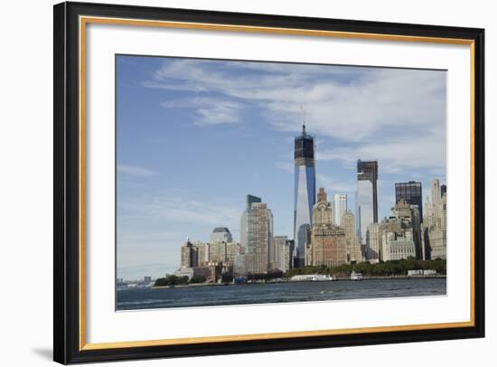 Manhattan City Skyline, New York, New York, USA-Cindy Miller Hopkins-Framed Photographic Print