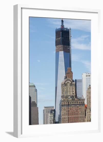 Manhattan City Skyline, New York, New York, USA-Cindy Miller Hopkins-Framed Photographic Print