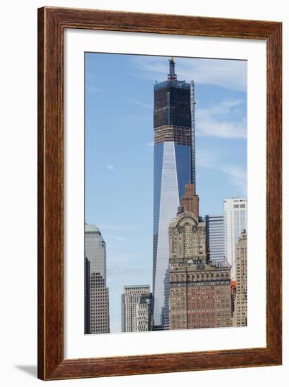 Manhattan City Skyline, New York, New York, USA-Cindy Miller Hopkins-Framed Photographic Print