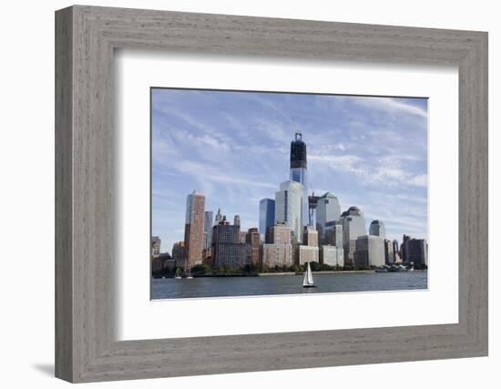 Manhattan City Skyline, New York, New York, USA-Cindy Miller Hopkins-Framed Photographic Print